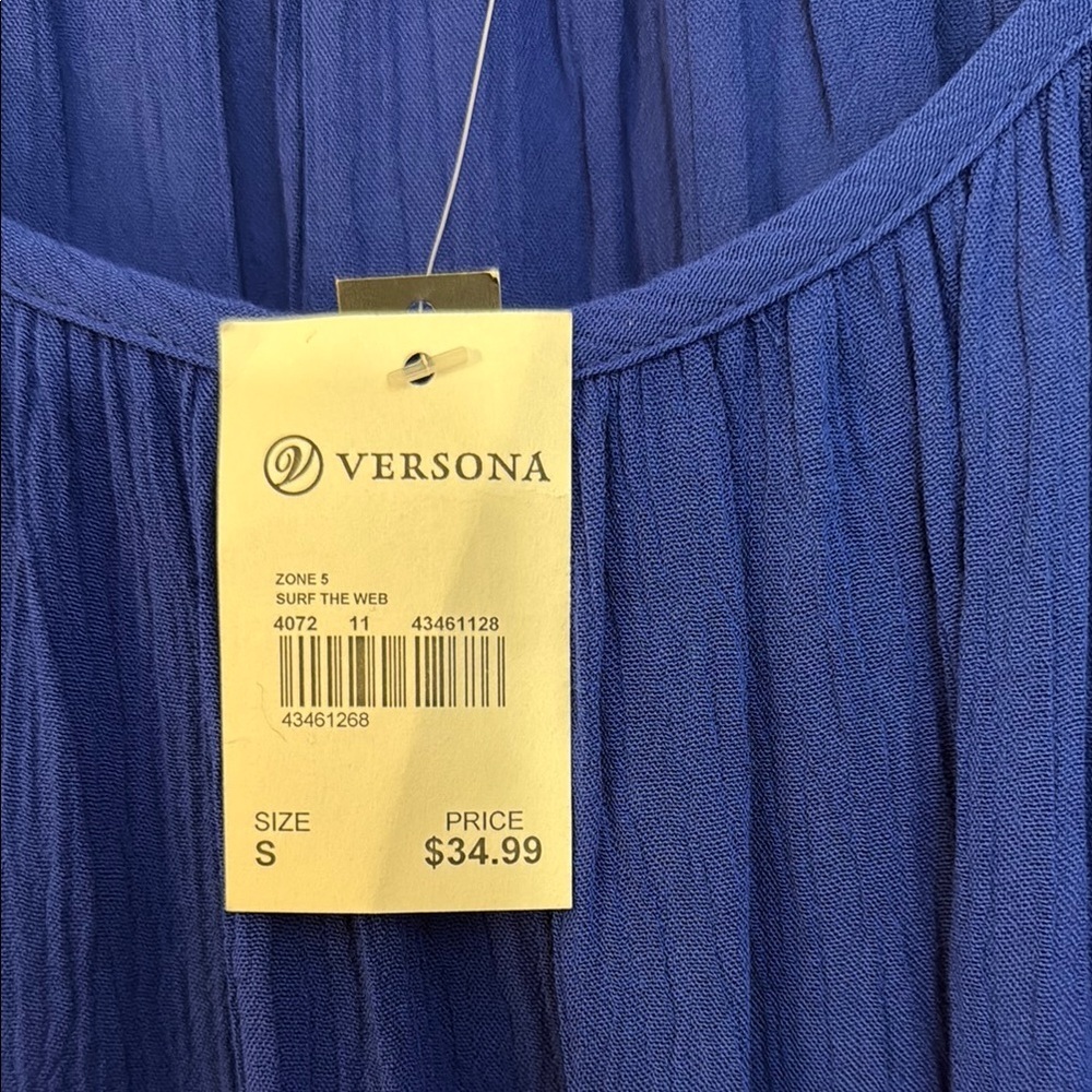 Versona Royal Blue Dress - Picture 3 of 6